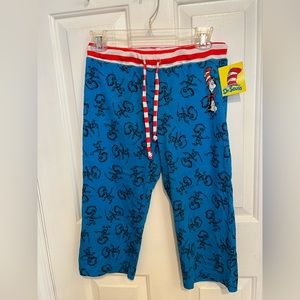 Dr Seuss crop pajama pants